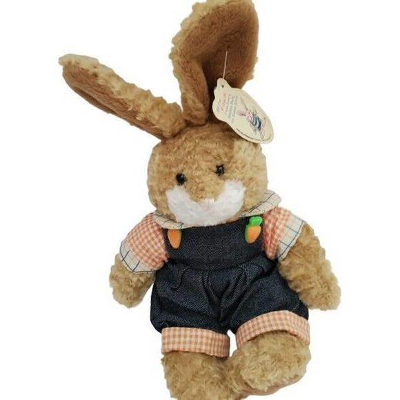 Paws Baby Easter Bunny Rabbit March Of Dimes Plush Toy 8" 2003 Retired - Picture 6 of 6